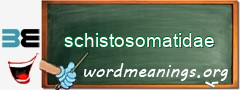 WordMeaning blackboard for schistosomatidae